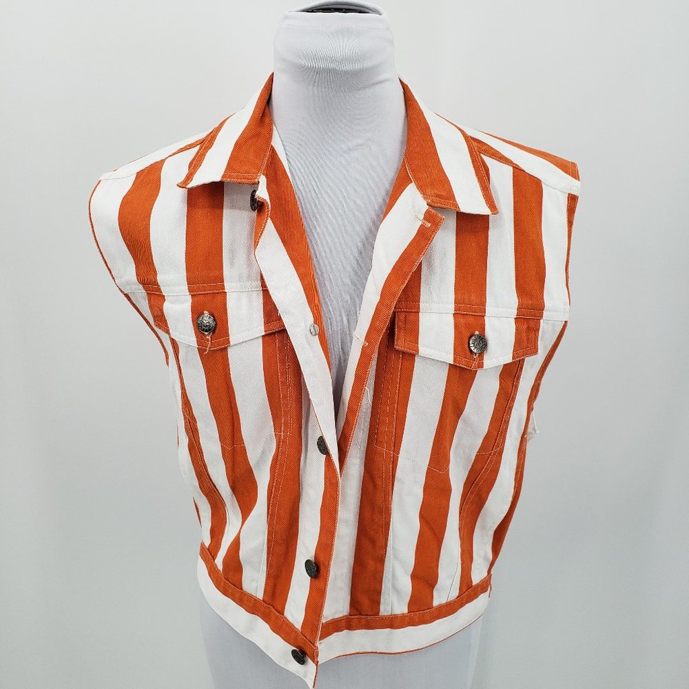French Toast 100% Cotton Denim Vest SZ 16